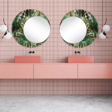 Lustro dekoracyjne „Tropical Circle”