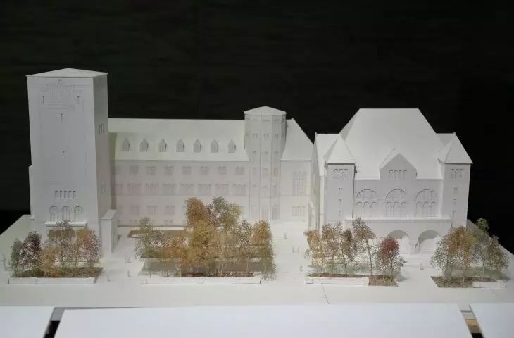 Dziedziniec przed CK Zamek w Poznaniu - projekt aranżacji