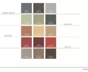 Old Factory, color scheme used