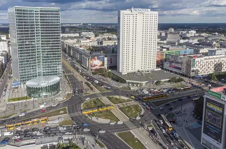 Dmowski traffic circle