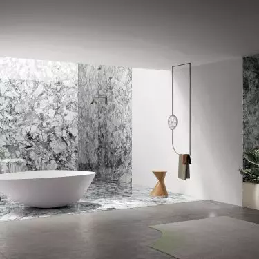 Nowadays, tiles hardly resemble natural stone