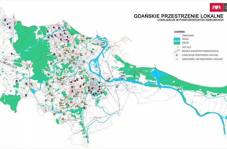 Gdańskie przestrzenie lokalne powstają na terenie całego miasta