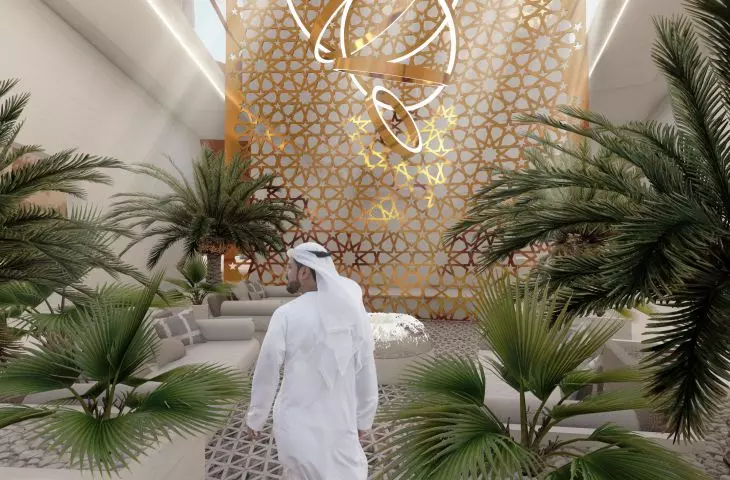 Quartz dunes, interior of one of the facilities