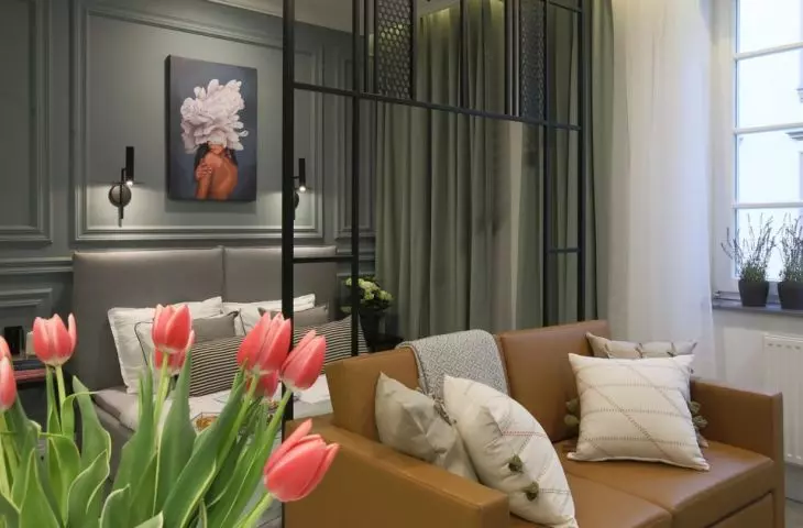 Apartment designed by Ewa Więcek