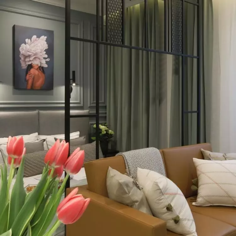 Apartment designed by Ewa Więcek