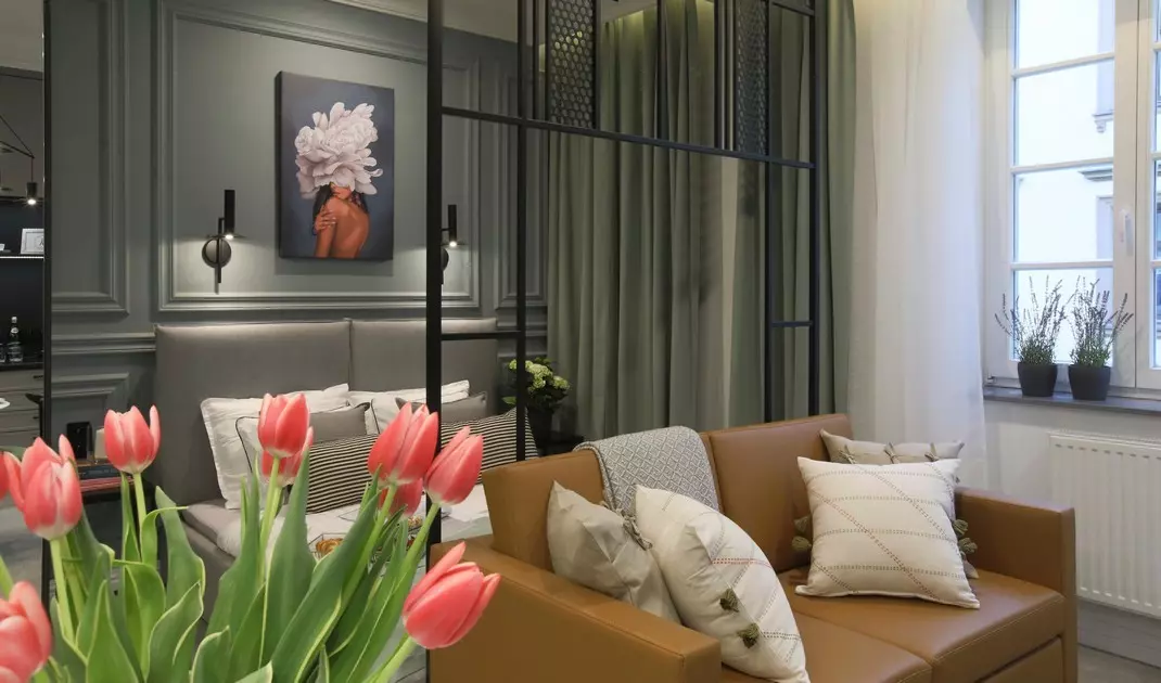 Apartment designed by Ewa Więcek