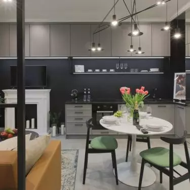 Apartment designed by Ewa Więcek