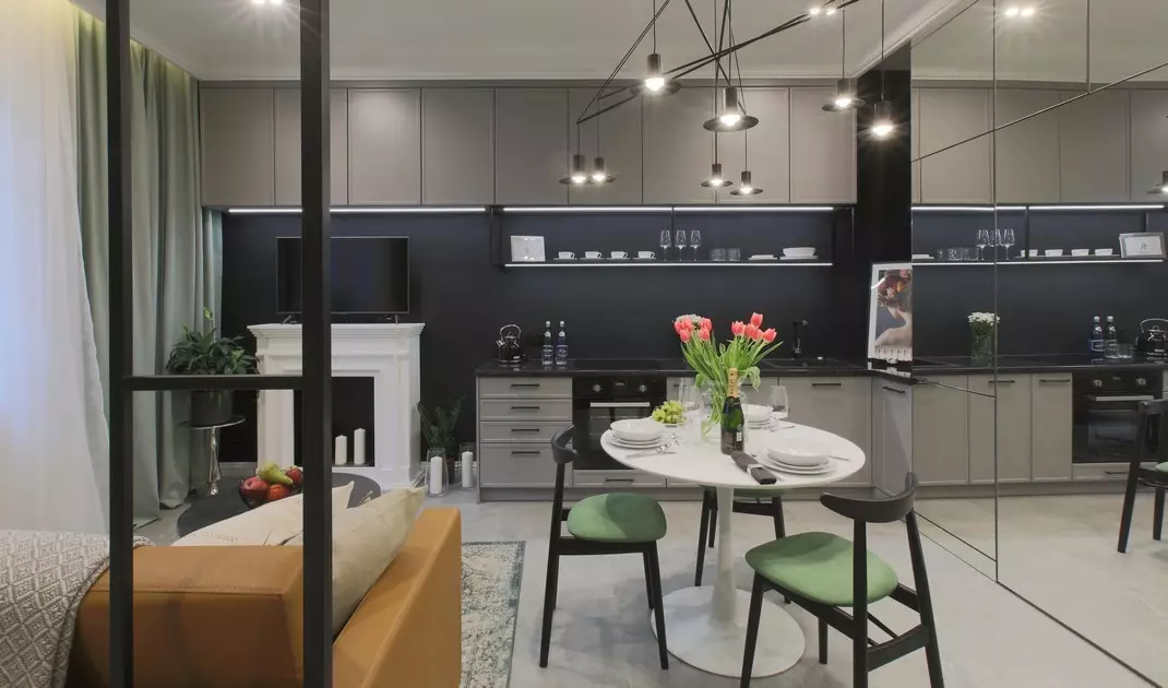 Apartment designed by Ewa Więcek