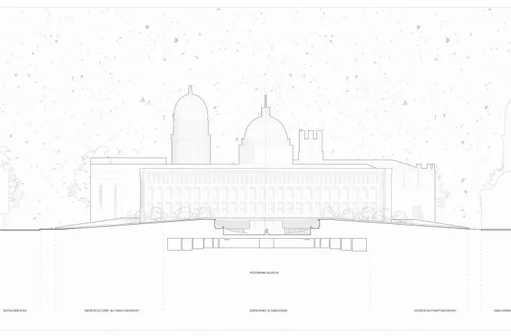 Museum of Emotions, cross section C-C