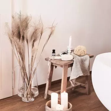 This style will work perfectly in the bathroom