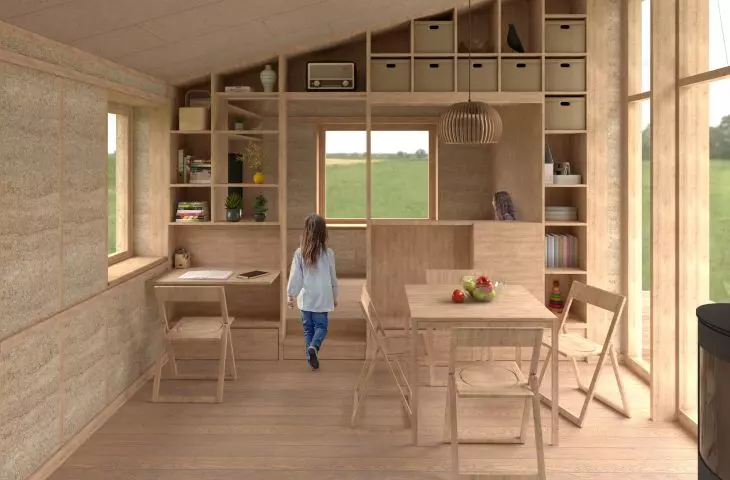 Living area of the house