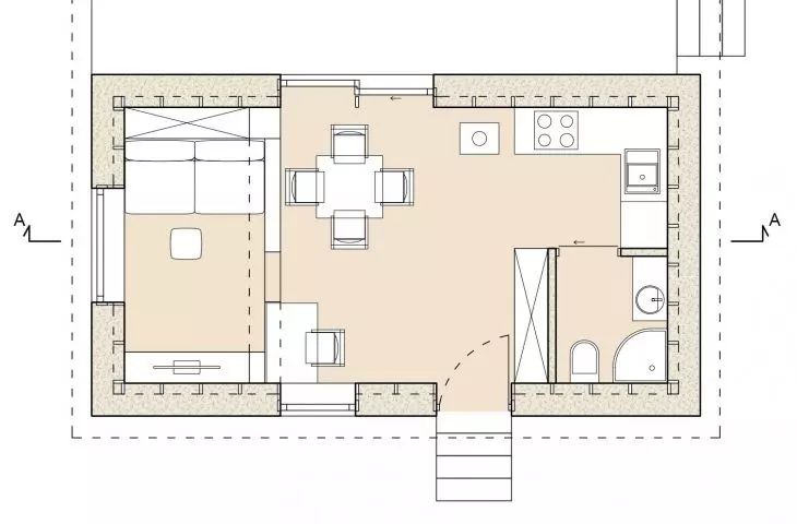 Project [Re]build, daytime projection