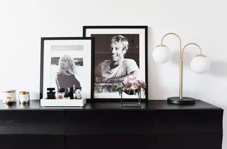 Black and white photographs will be a great addition
