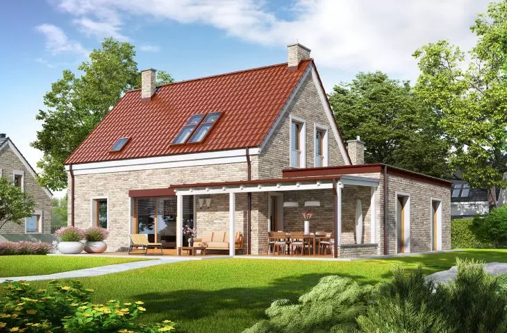 Ceramic roof tile PIEMONT