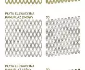 Projekt system Nomad, płyty kamuflażowe