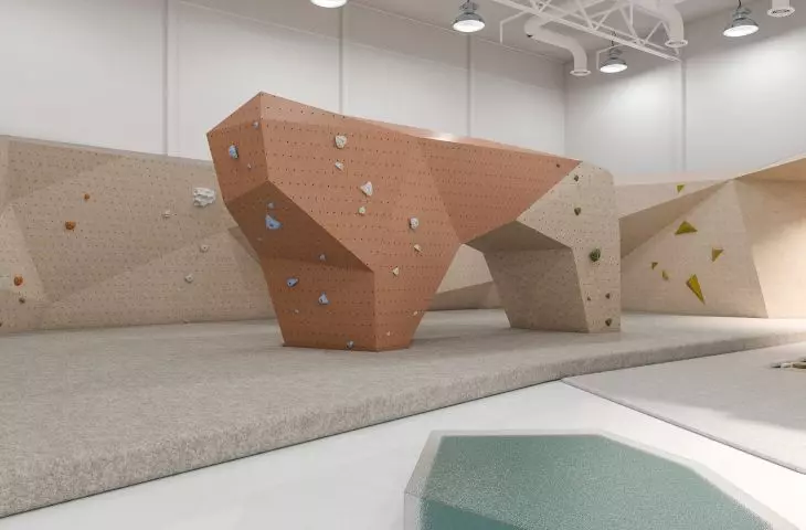 Bulldozer with boulder stone 