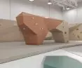 Bulldozer with boulder stone 