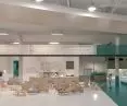 Centralne ujęcie na kawiarnie i wejście 
