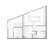 SLAB project, checkroom projection