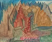 „Zakopane w Nowym Jorku”, autor: Leon Chwistek, 1917–1922