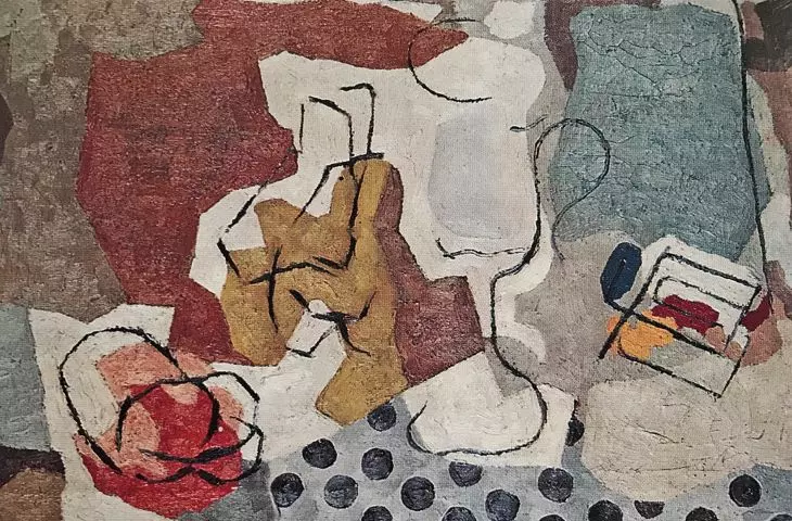 „Martwa natura z kielichem”, autor: Władysław Strzemiński, ok. 1939