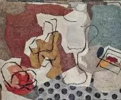 „Martwa natura z kielichem”, autor: Władysław Strzemiński, ok. 1939