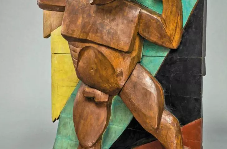 rzeźba „Autoportret Idę ku Słońcu”, proj.: Xawery Dunikowski, 1917–1920