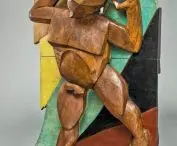 rzeźba „Autoportret Idę ku Słońcu”, proj.: Xawery Dunikowski, 1917–1920