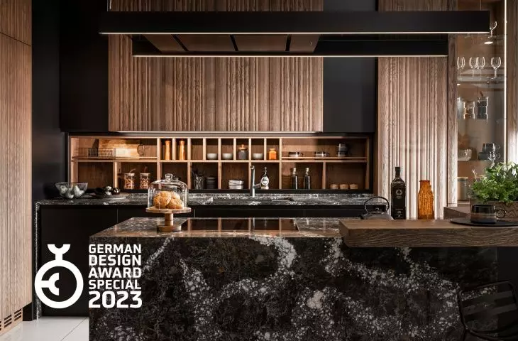 Nowoczesna kuchnia Madera z nagrodą German Design Award 2023