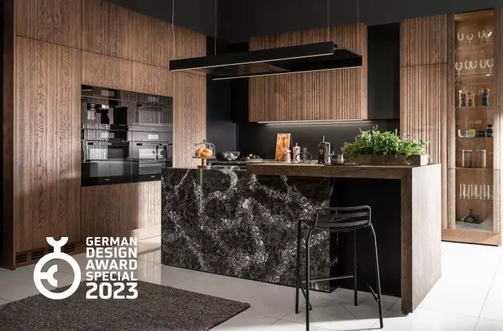 Nowoczesna kuchnia Madera z nagrodą German Design Award 2023