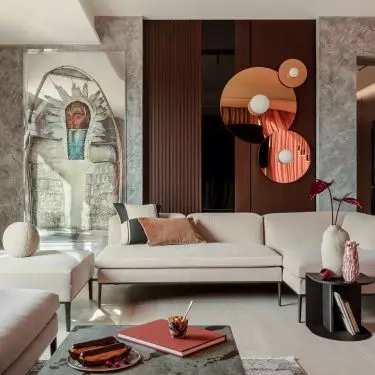 Eclectic style interior 