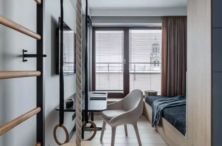 Room with exercise area