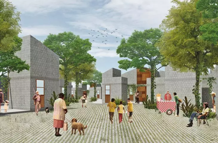 Vivienda Mínima Ocoyoacac – Apan Housing, Apan, Hidalgo, Meksyk, 2017