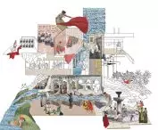 wystawa MECCA X NGV Women in Design Commission 2022 pod tytułem „Brudne ubrania są prane w domu”