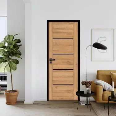 You must match the door frame to the door