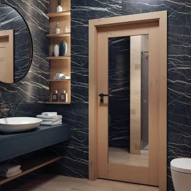 Bathroom doors