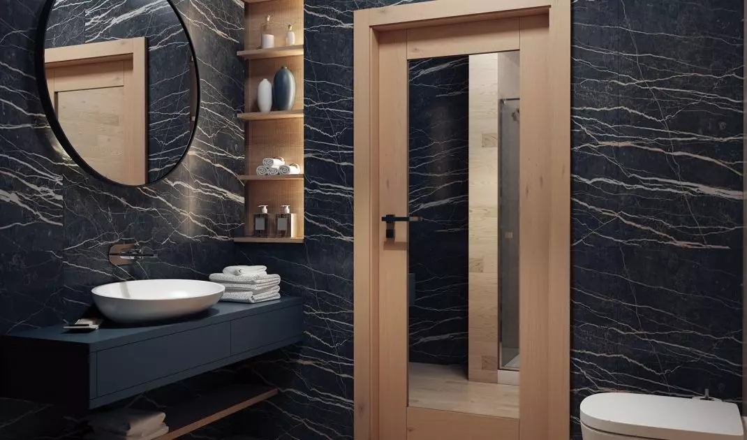 Bathroom doors