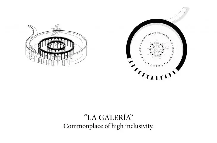 Axonometry of the 
