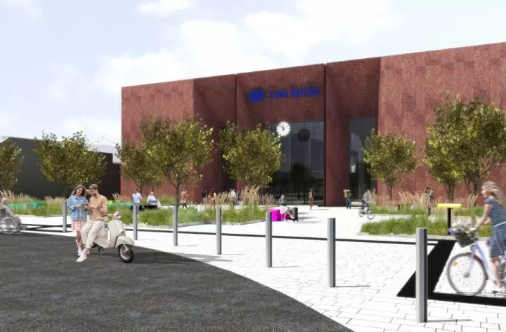 wizualizacja projektu dworca Łódź Kaliska 
