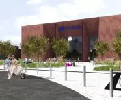 visualization of the Łódź Kaliska railway station project 
