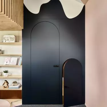 Rounded front door