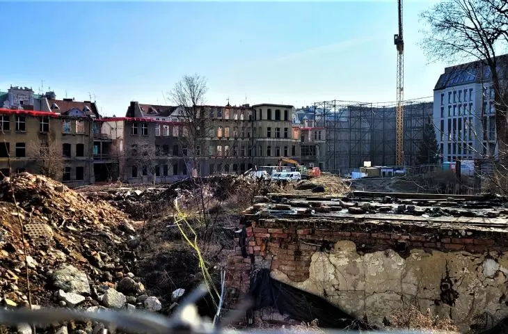 Former hospital on Szkolna Street in Poznan