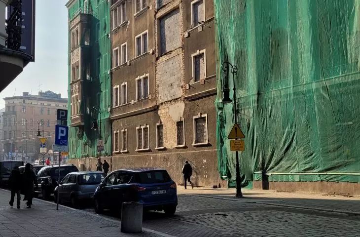 Former hospital on Szkolna Street in Poznan