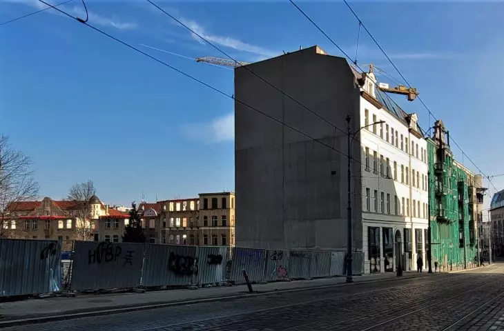 Former hospital on Szkolna Street in Poznan