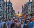 For years, the often-empty Piotrkowska Street is beginning to populate