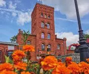 Księży Młyn is a spectacular industrial complex with a volume of 1 million m³, today - restored - gives an idea of the scale of Lodz's history