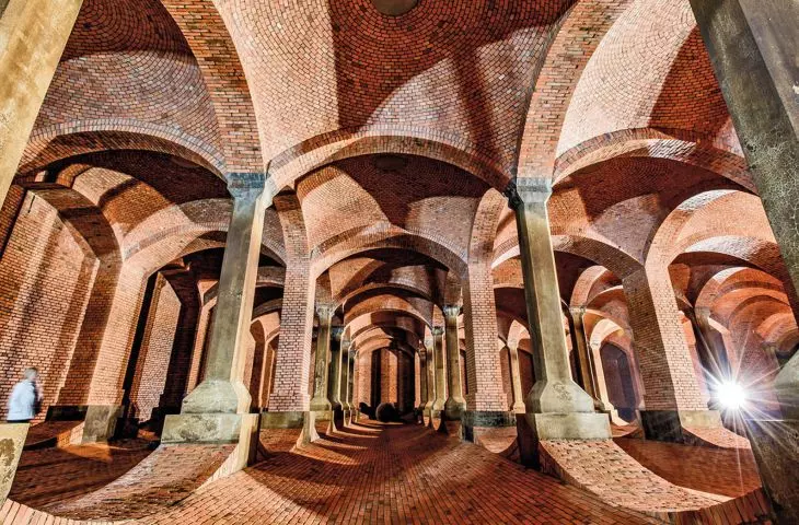 Often referred to as the underground cathedral - Lodz filters in the Stoki area
