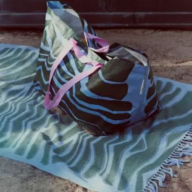 Towel and bag