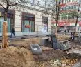 27 Grudnia Street in Poznań, reconstruction, December 2022.