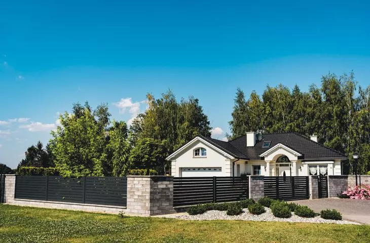 Palisade fence Classic model, Ral colors
